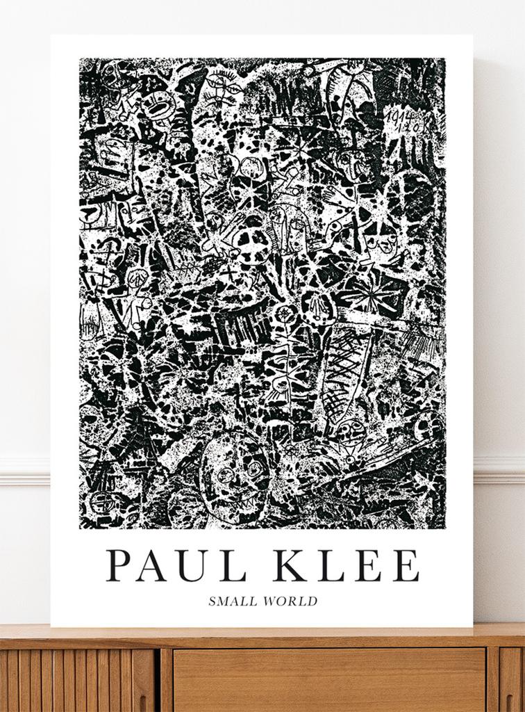 Poster Paul Klee Abstraction Small World