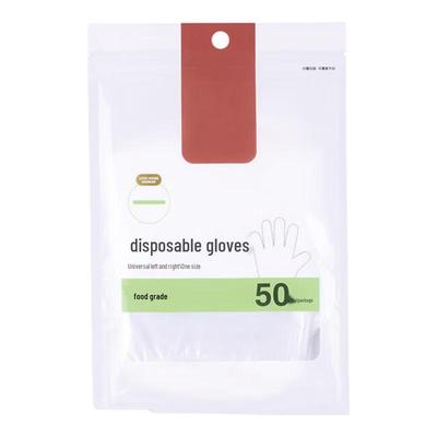 Disposable PE Plastic Film Gloves