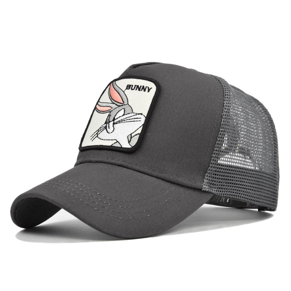 Tongue Hat Duck Bunny Animal Embroidered Baseball Hat Washed Old Sun Visor Hat