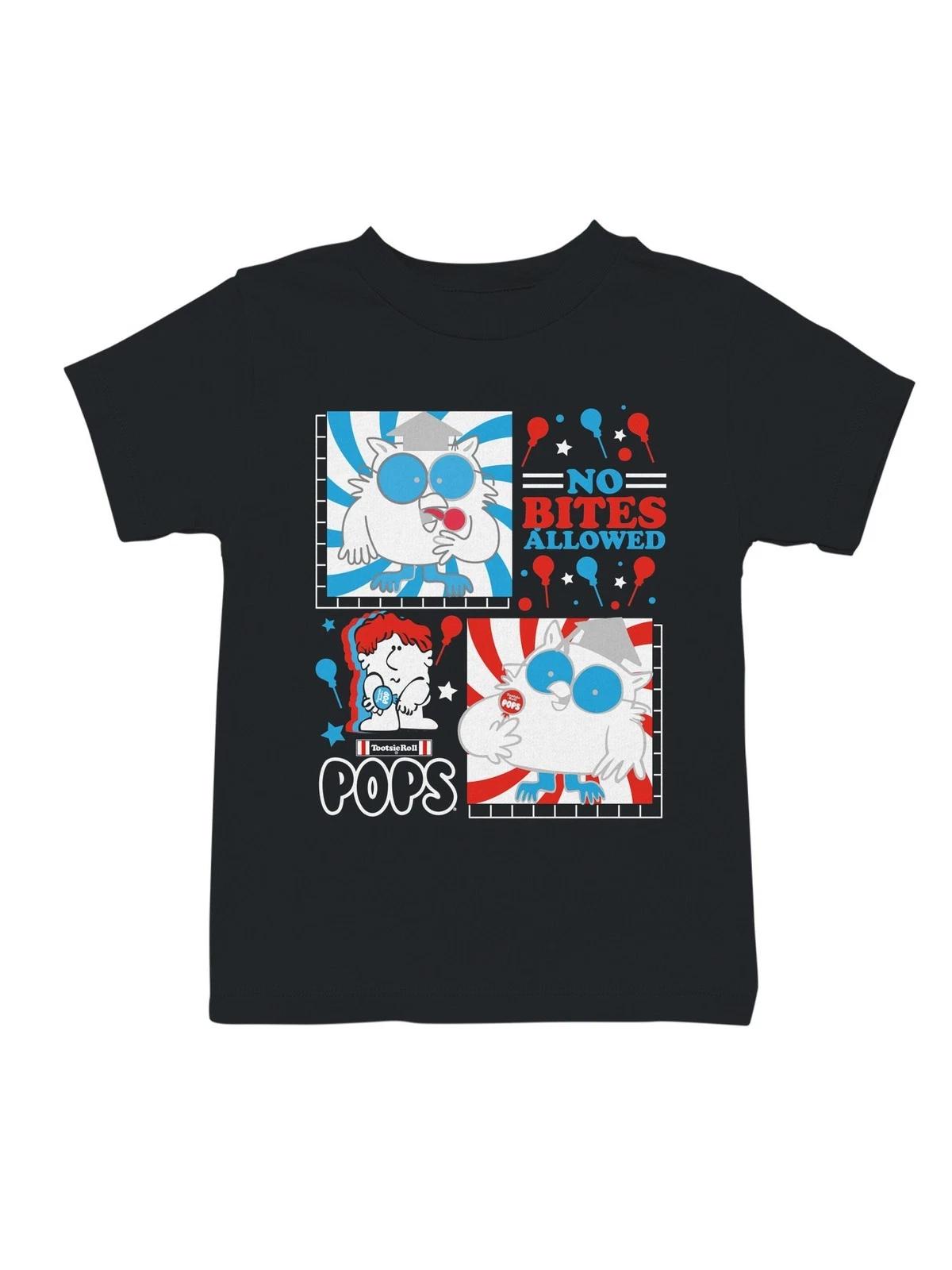 Officially Licensed Tootsie Roll Tootsie Pop Owl Youth s T-shirt 2XL