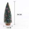 Mini Christmas Trees Artificial Pine Needle Desk Ornaments 10/15/20cm Fake Evergreen Trees for Holiday Decor