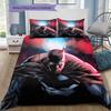 Batman At Night Bedding Set, 1 Duvet Cover & 2 Pillowcases, Cozy Home Use, Perfect Gift