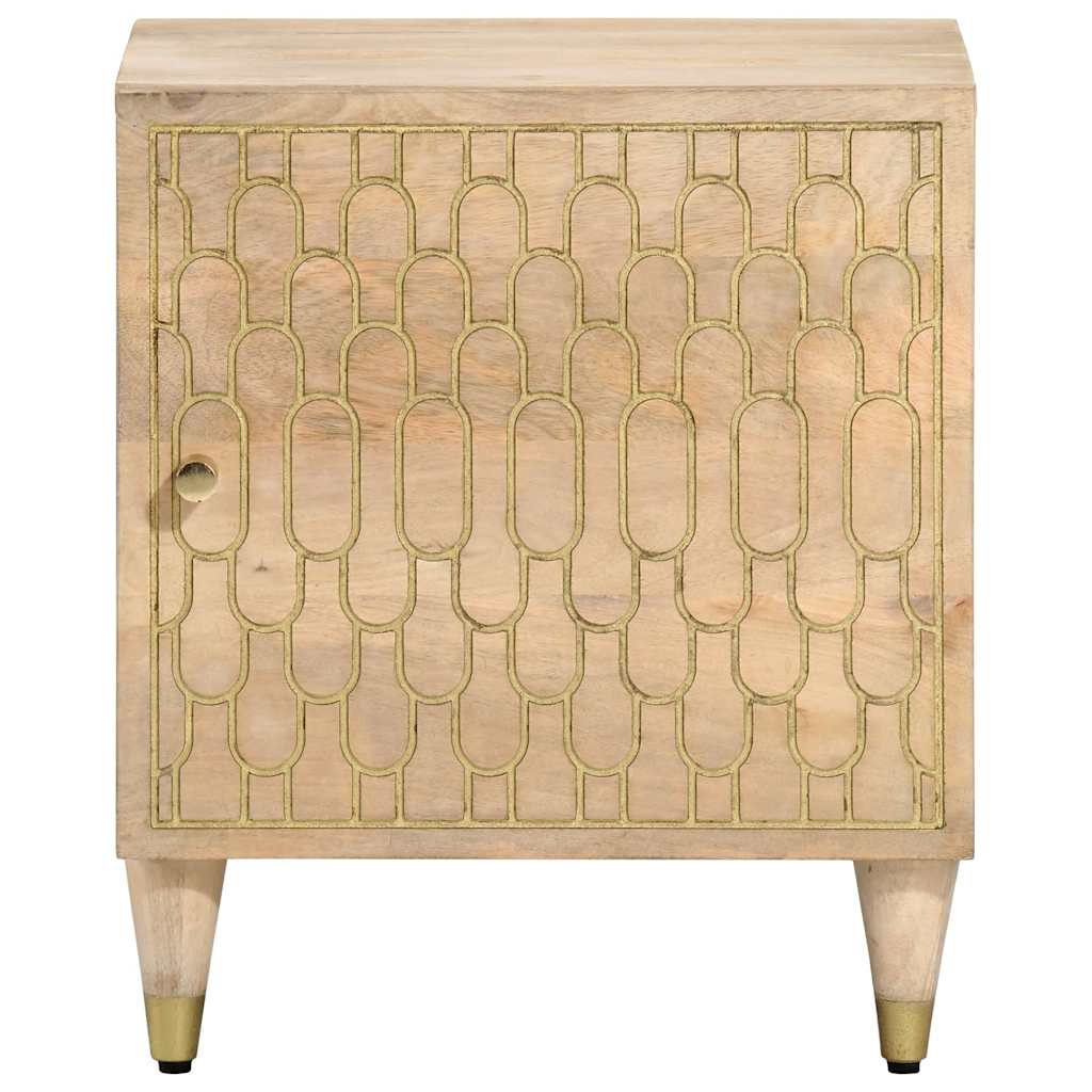 Nightstands (2 pcs) 40 x 33 x 46 cm Solid Mango Wood