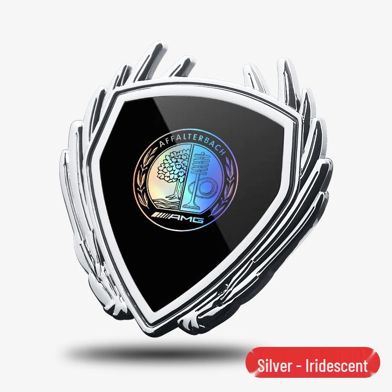Metal Wing Emblem Sticker for Mercedes GLA35/G45 AMG Car Body Side Window