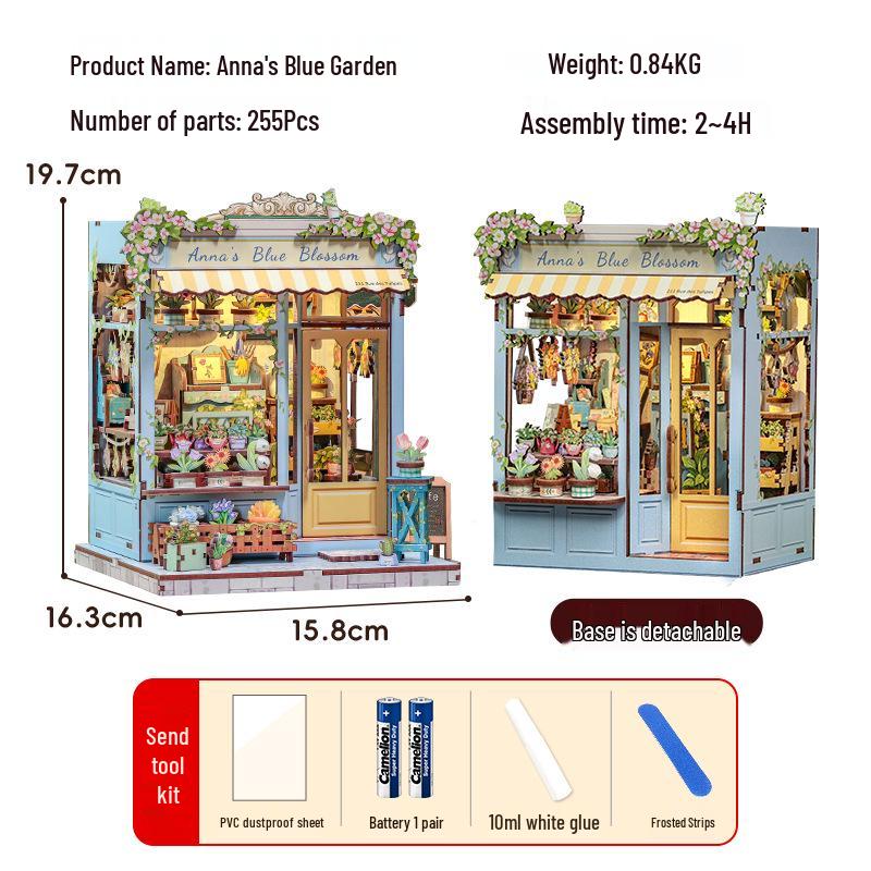 Cutebee Japanese Ramen Shop 3D DIY Miniature Wooden Model Toy
