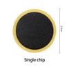 Mountain Bike Tire Repair Kit: 48 Square & Round Patches (25mm) for Cycling & Car Repairs