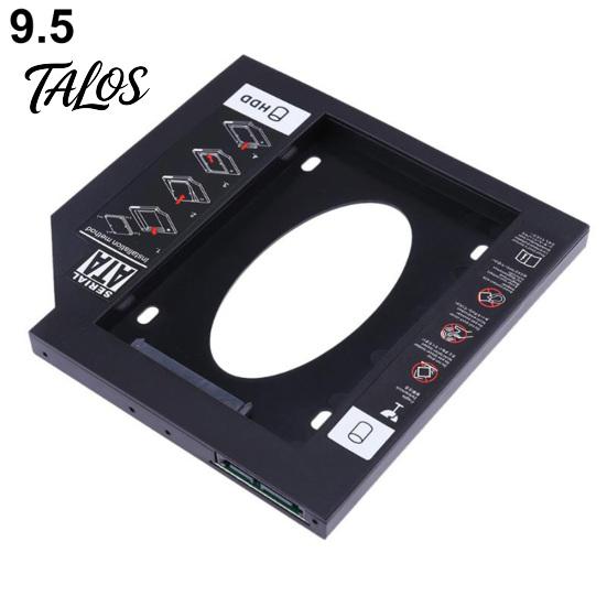 9,5/12,7 mm 2,5palcový pevný disk SATA SSD držák držáku pro přenosný notebook