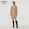 GOELIA Women's Wool Alpaca Blend Double-Faced Coat