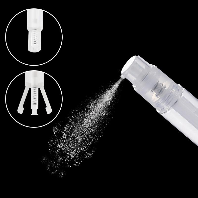 Dry Powder Spray Bottle Refillable Atomizer Baby Powder Dispenser Detachable Traveling Use Plastic Makeup Cosmetics Sprayer