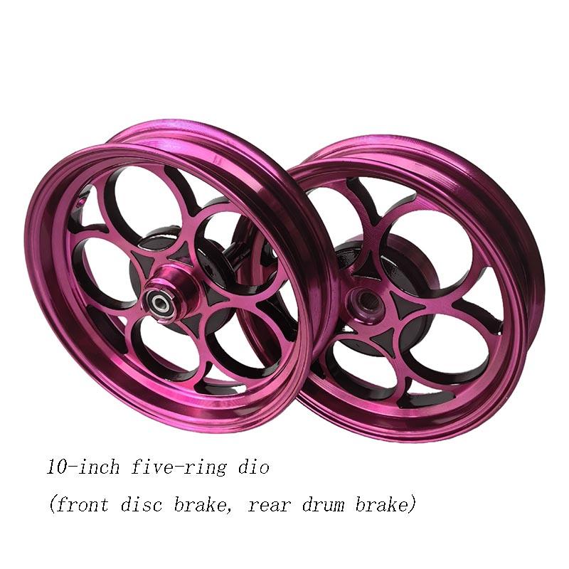 For Honda DIO five-ring wheels Alloy front back wheels  for DIO50 AF17 AF18 AF25 AF27 AF28 Z4 ZX AF34 AF35 AF56
