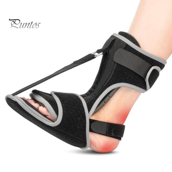 

Ночная шина для лечения подошвенного фасциита с массажным шариком, регулируемая для женщин, мужчин и взрослых, поддержка свода лодыжки, растягивающийся ботинок, облегчение тендинита, сон, опускание стопы A чёрный