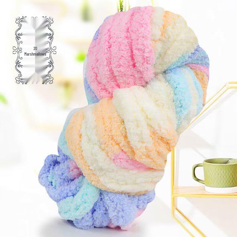 Pătură Croșetată din Fire de Gheață Pufoase Extra Groase - DIY Caldă Calitate Handmade