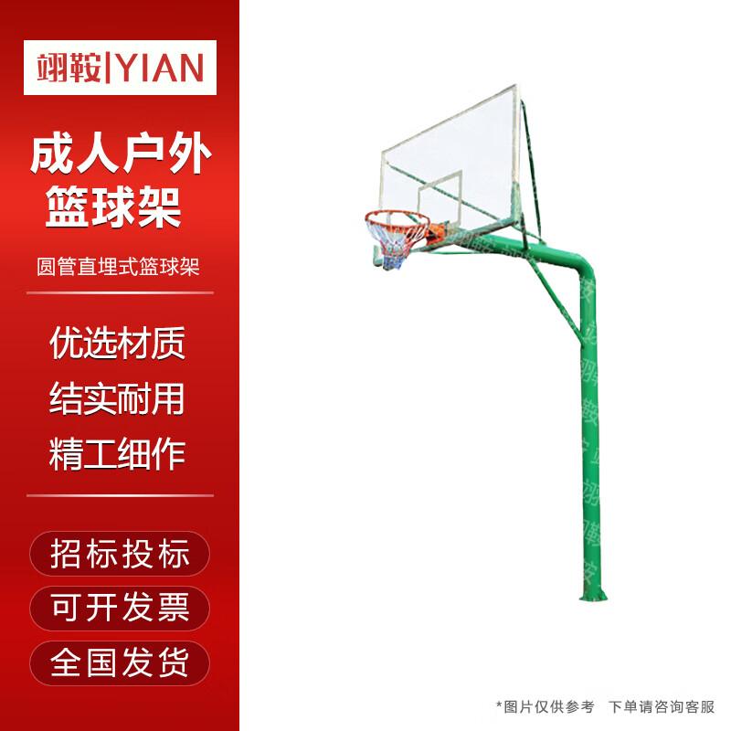 Yian Standard Adult Outdoor Basketball Hoop
