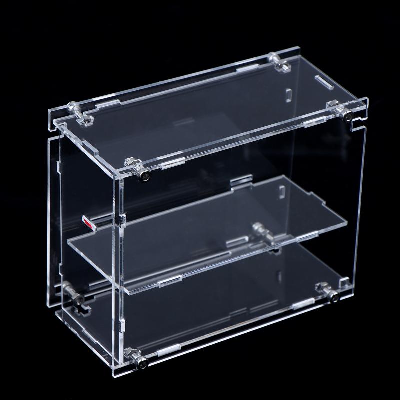 1/64 Model Cars Acrylic Display Case Fit For Mini Size Minigt Tomica Assembled Dust Proof Box Cabinet Toy Vehicles