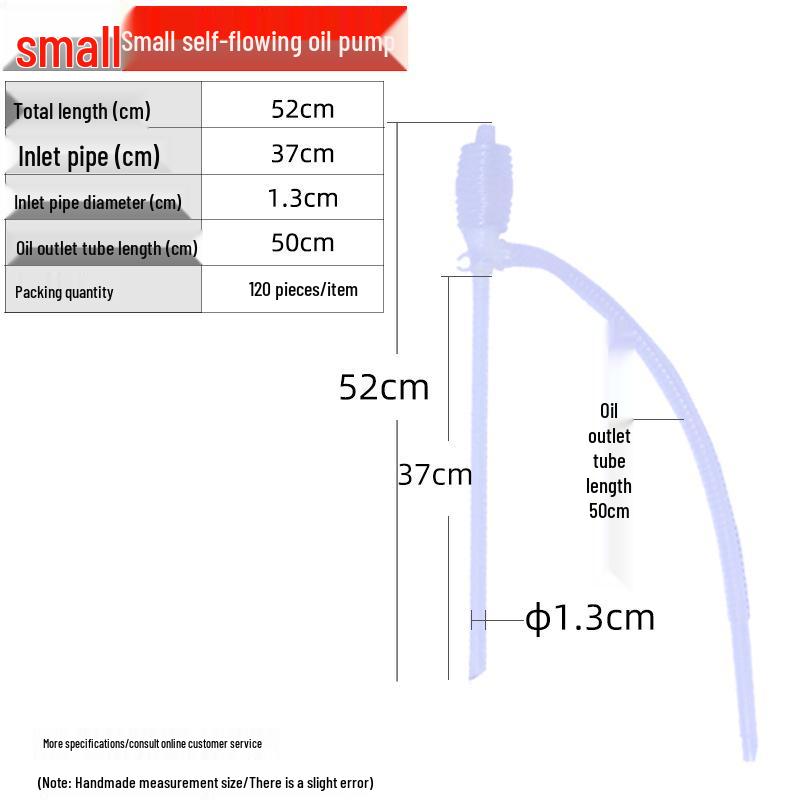 Manual Self-Priming Oil Drum Pump - Multi-Specification Oil Extractor