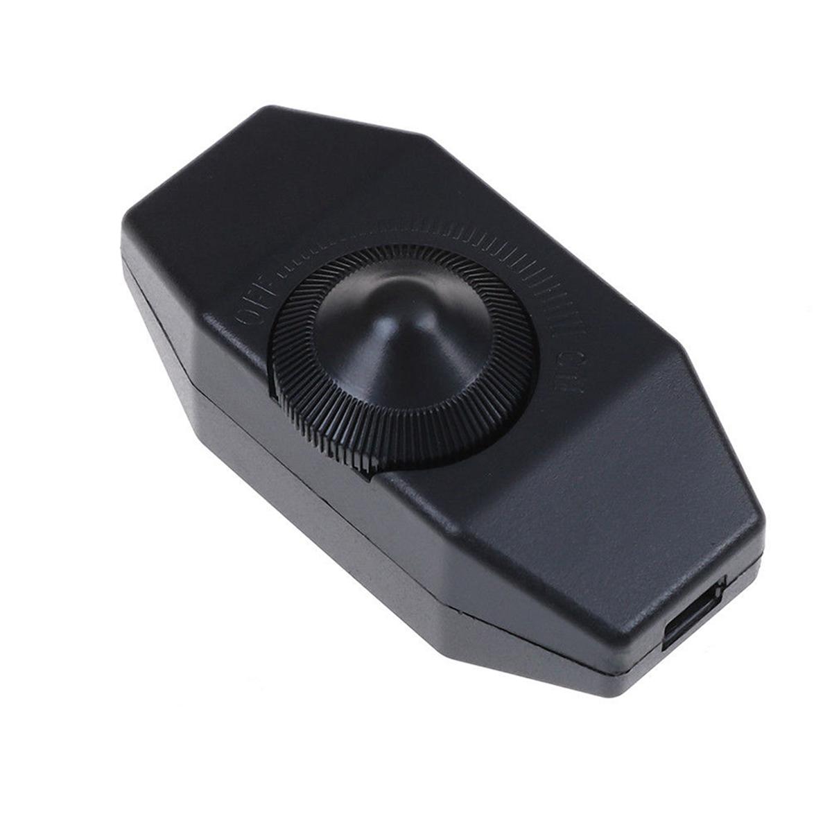 

Лампа накаливания Вкл/Выкл Диммирование Электронный модулятор Вилка Переключатель Диммер для лампы чёрный