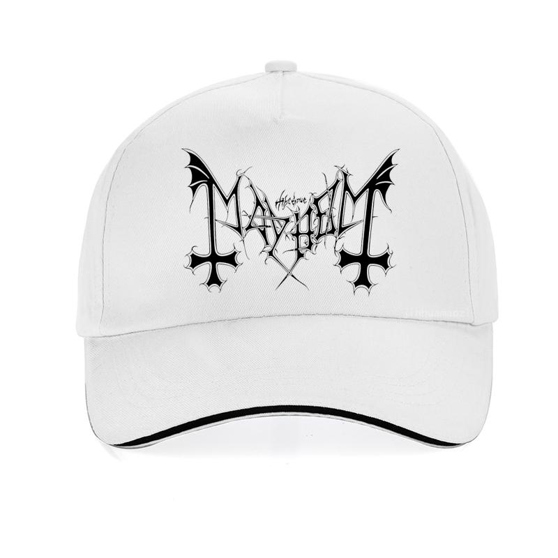 Rapper Mayhem Death Metal Cool Unisex WoUnisex Baseball cap Fashion Summer Breathable outdoors sunhat Adjustable Snapback hats
