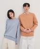BASIC HOUSE Uni Recycled Semi-Overfit Sweatshirt Orange Lwts0101