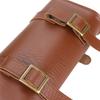 Kožená Retro Brašna na Kolo Brašna na Řídítka Skútr Sklápěcí Řídítka Personalizovaná Brašna na Sedlo 22*9.8*6cm