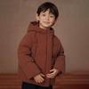 Unisex Kids' Winter Hooded Down Puffer Jacket
