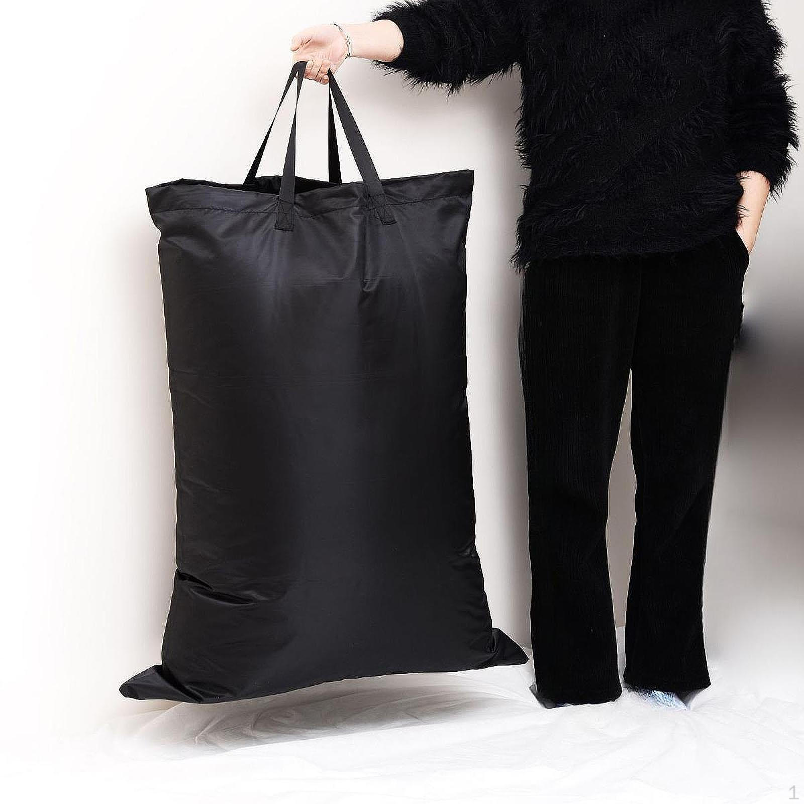 Сумка для белья с завязкой для упаковки и организации одежды идеальная для путешествий Black 1198₽