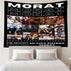 Morat's Photo Collage Tapestry, Unique Design Tapestry, Wall Decor for Bedroom,Livingroom, Playroom,Heartwarming Fan Holiday Gifts