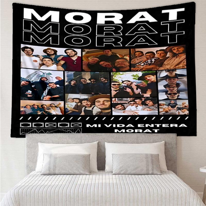 Morat's Photo Collage Tapestry, Unique Design Tapestry, Wall Decor for Bedroom,Livingroom, Playroom,Heartwarming Fan Holiday Gifts
