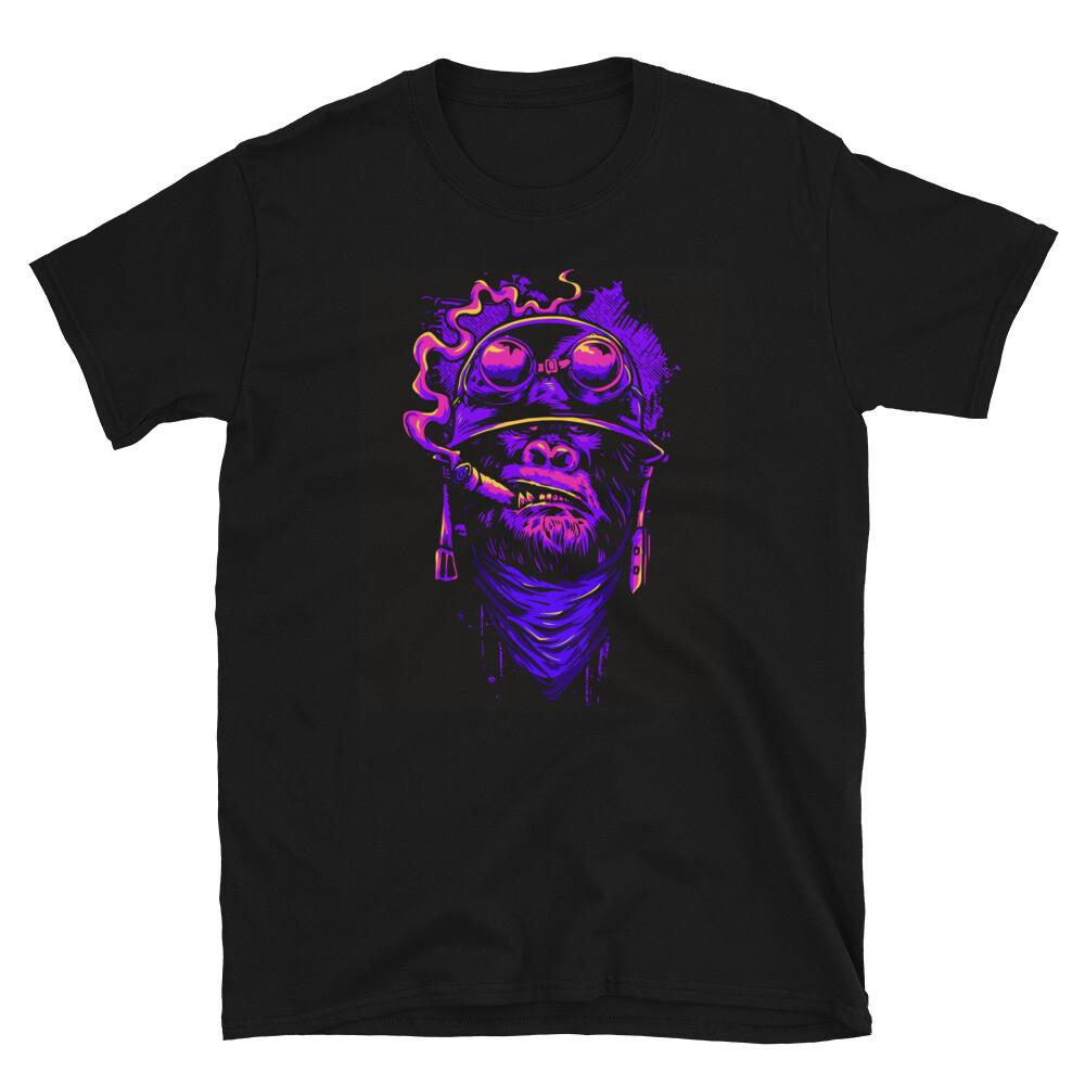 Gorilla Smoking Cigar For Cigar Smokers Cool T-Shirt S