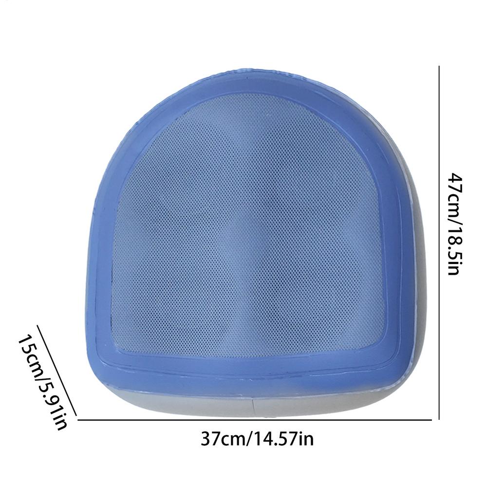 Adult spa inflatable cushion chair Inflatable Hot Tub Cushion Seat Booster Inflatable Blow Up Hot Tub Seat Chair Accessories синий