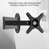 Rameno pro nástěnný držák obrazovky 360° rotace Úspora místa Pro obrazovky 10-27 palců, Plně nastavitelné s bezpečným kovovým držákem