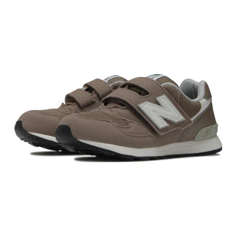 New Balance Kids 313 Hook And Loop Brown White PO313JH