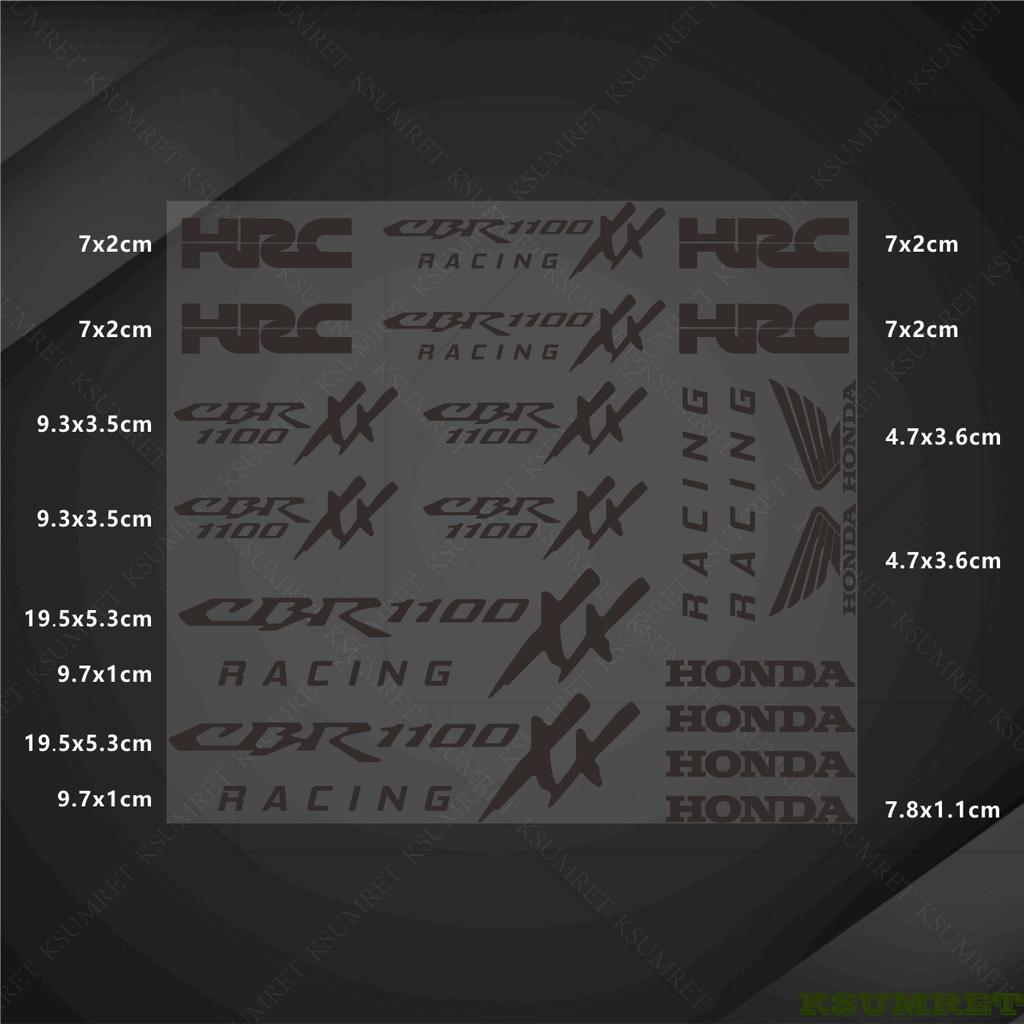 For Honda Motorcycle Stickers CBR1100XX Logo Decal Waterproof
