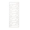100 Pcs S-Shaped Hooks Christmas Stockings Bells Gifts Hanger Jewelry Photos Hanging Holder for Holiday Tree Decor