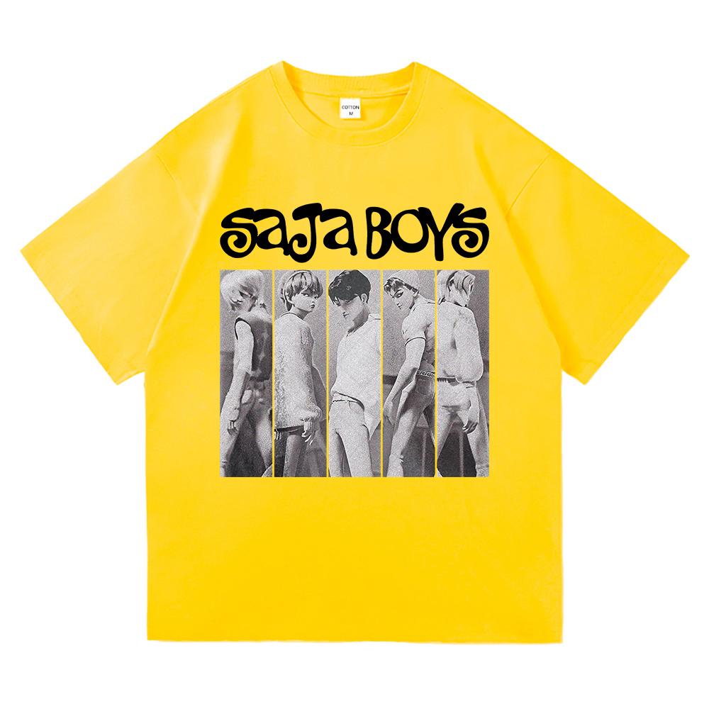 

Ужин для девочки Эбби Джину Футболка 2025 Аниме Охотники на демонов Саджа Мальчики Мужская/женская одежда Винтаж Харадзюку Высококачественные хлопковые футболки 4XL