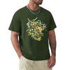 Green Olives Branch T-Shirt Oversized T Shirt Essential T Shirt Graphic T Shirts Tee Shirts for Men