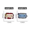 Mystery Boek Tijd Emaille Speldjes True Crime Boek Speldjes Goth Boekachtige Badges Lezen Sieraden Cadeau voor Lezers Vrienden