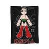 Astro Boy Bauplan Strickdecke Astroboy Anime Fleece Überwurfdecke Sommer Klimaanlage Bedruckt Weich Warm Bettüberwürfe,