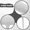 Hair Coloring Comb, Dyeing Highlighting Ergonomically Shaped, Made of PP for Efficient