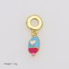 Cute Sweet Wind Boy Girl Balloon Bike Bike Cone Cat Dripping Panjiadora Bracelet Pendant
