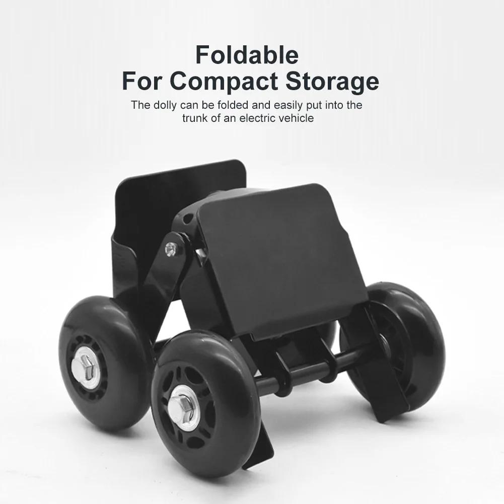 Motorcycle Tire Emergency Tool Foldable with 5 Wheel Flat Tire Moving Booster Device Super Load-Bearing Vehicle Self-Rescue Tool