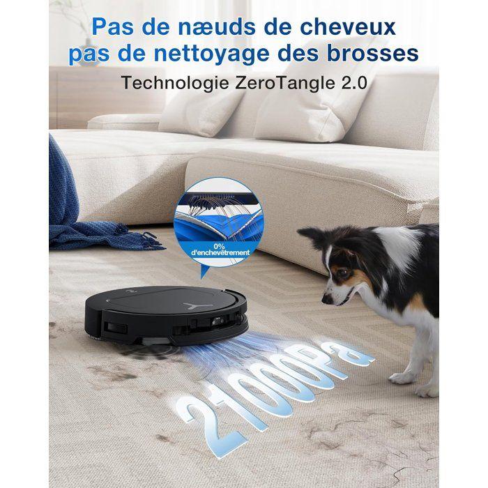 ECOVACS T50 Omni GEN2 - Saug- und Wischroboter - 21000Pa - ZeroTangle 2.0 - OMNI-Station mit automatischer Entleerung
