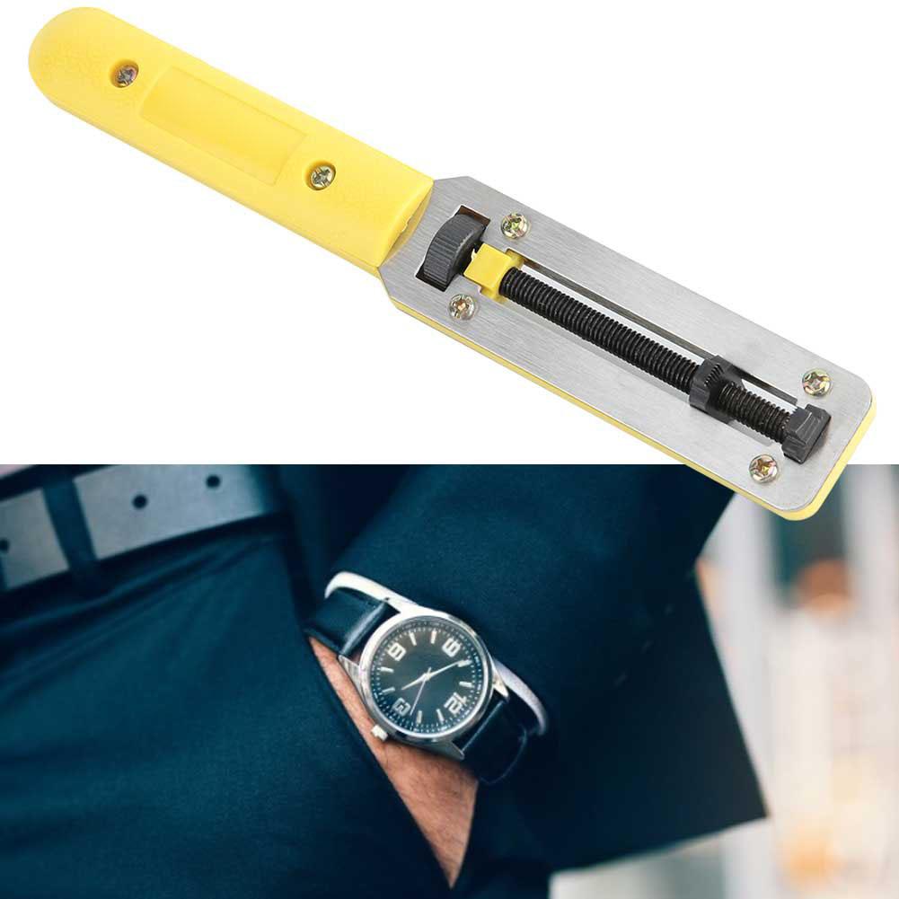 Professioneller verstellbarer Uhrengehäuseöffner Abdeckung Reparatur Schraubenschlüssel Abzieher Werkzeug