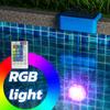 RGB Color Timer Solar Swimming Pool Light Remote Control Underwater Light  Swimming Pool