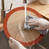 QX2E Nonstick Silicone Baking Mat Fiberglass Reinforced for Pastry Making Cooking