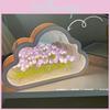 Cloud Tulip Night Light Diy Kit With Pvc Lampshade For Home Decor And Gift