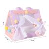 Scene Model Cotton Doll Bed Desktop Ornaments Doll Sleeping Bed Creative Doll Tent  Girl Gift