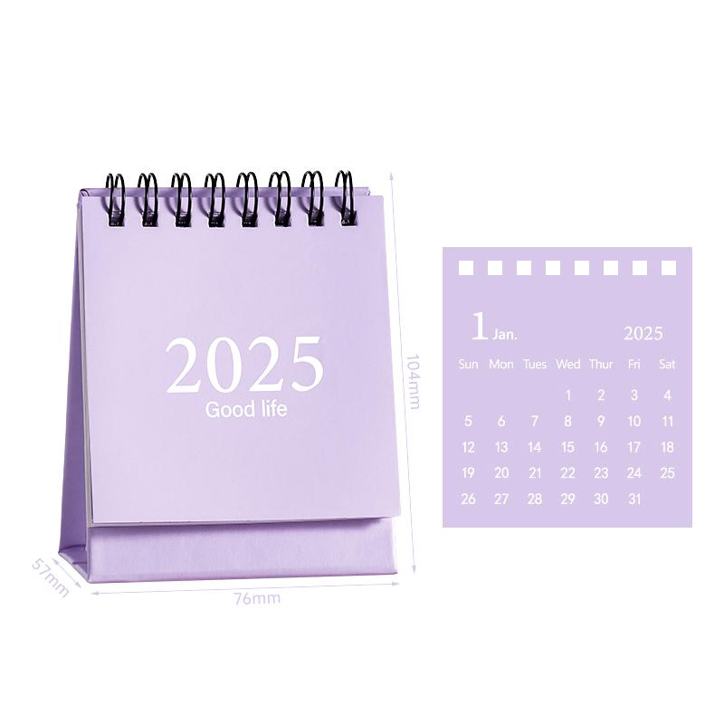 

2025 Настольный календарь Ежегодный ежемесячный ежедневник Планировщик времени Расписание Органайзеры Список дел Календарь Книги Блокнот для заметок фиолетовый