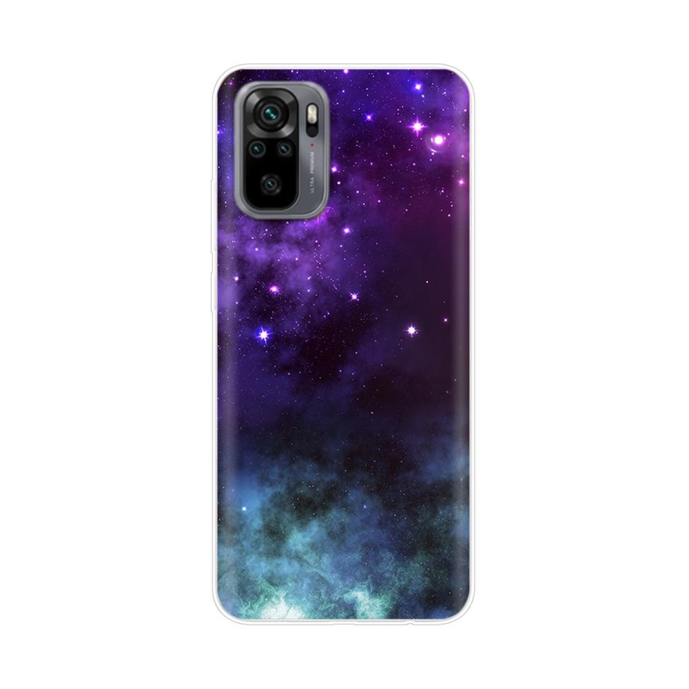 Silikon Blumen Handyhülle Für Xiaomi Redmi Note 10 Hülle 6.43'' Schöne TPU Rückseite Für Xiomi Redmi Note10 Pro Bumper Hüllen