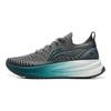 Li Ning Soft Rebound Comfortable Shock Absorption Non-Slip Wear-Resistant Breathable Low-Top Running Shoes Men Sneaker Black Gray ARSU065-4