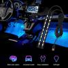 Car LED Foot Lights 12V Interior Ambient Lights Strip Accessories Auto 18 Lamp Decorative Atmosphere Bulbs Cm Light 17 M3C3